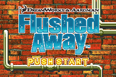 Flushed Away Title Screen